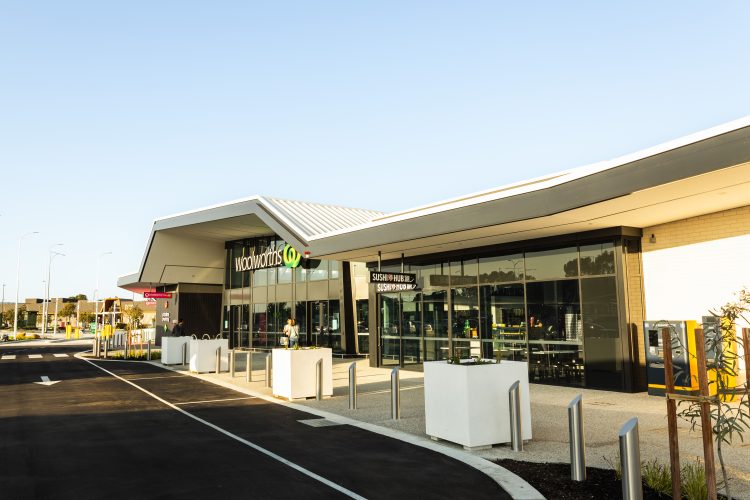 Perth airport retail precinct