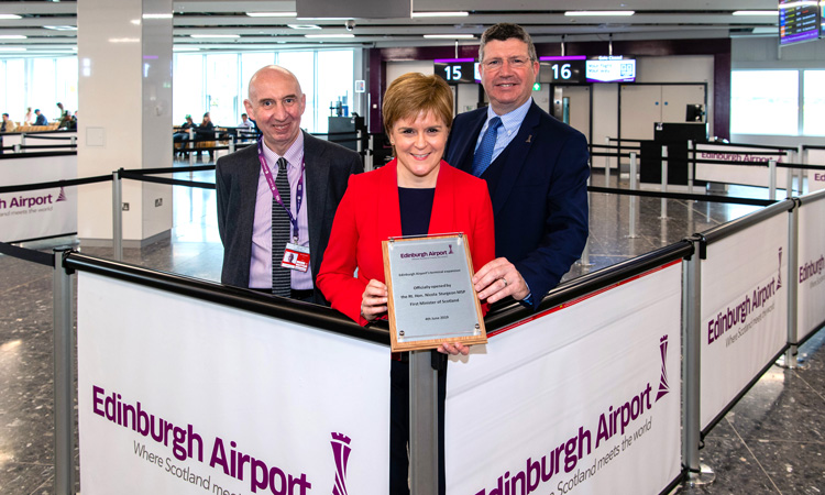 Gateway to Scotland expansion has been officially opened by First Minister
