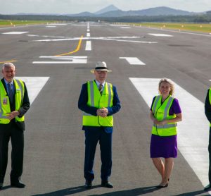 Sunshine Coast Airport officially opens new runway