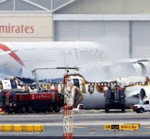 Emirates Plane Crash Dubai August 2016