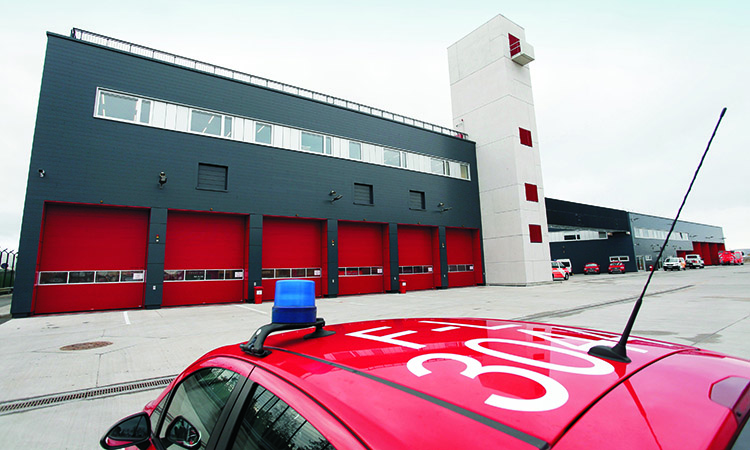 FRA Airport Fire Station