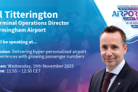 International Airport Summit takes a look at one of this year’s speakers – Al Titterington, Terminal Operations Director at Birmingham Airport (BHX) – and what he will be discussing during the session panel ‘Delivering hyper-personalised airport experiences with growing passenger numbers’ on Day 1 of the summit.
