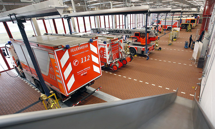 New fire station now in operation at Frankfurt Airport