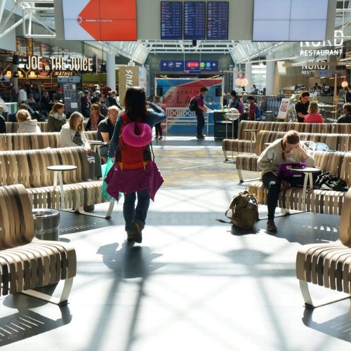 Green Furniture Concept at Keflavik International Airport