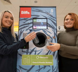 Reverse Vending Machines launch at Glasgow Airport