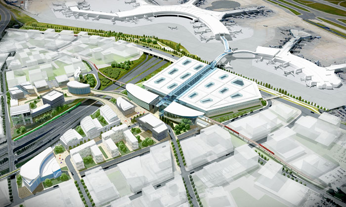 Greater Toronto Airports Authority releases RFP for transit centre design