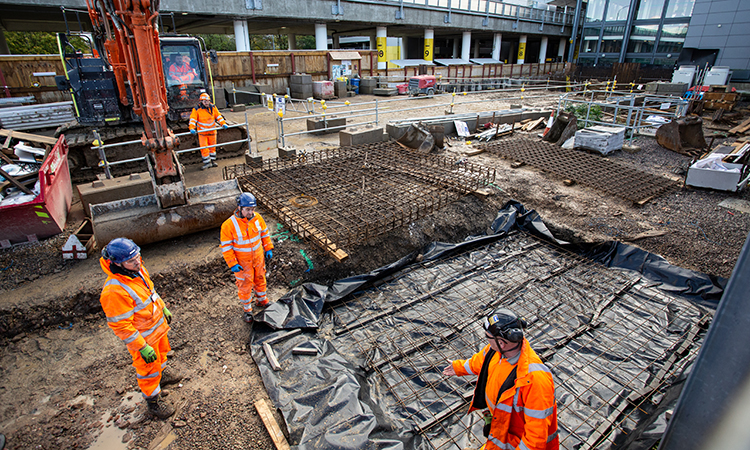 Construction of new Gatwick Airport station concourse begins