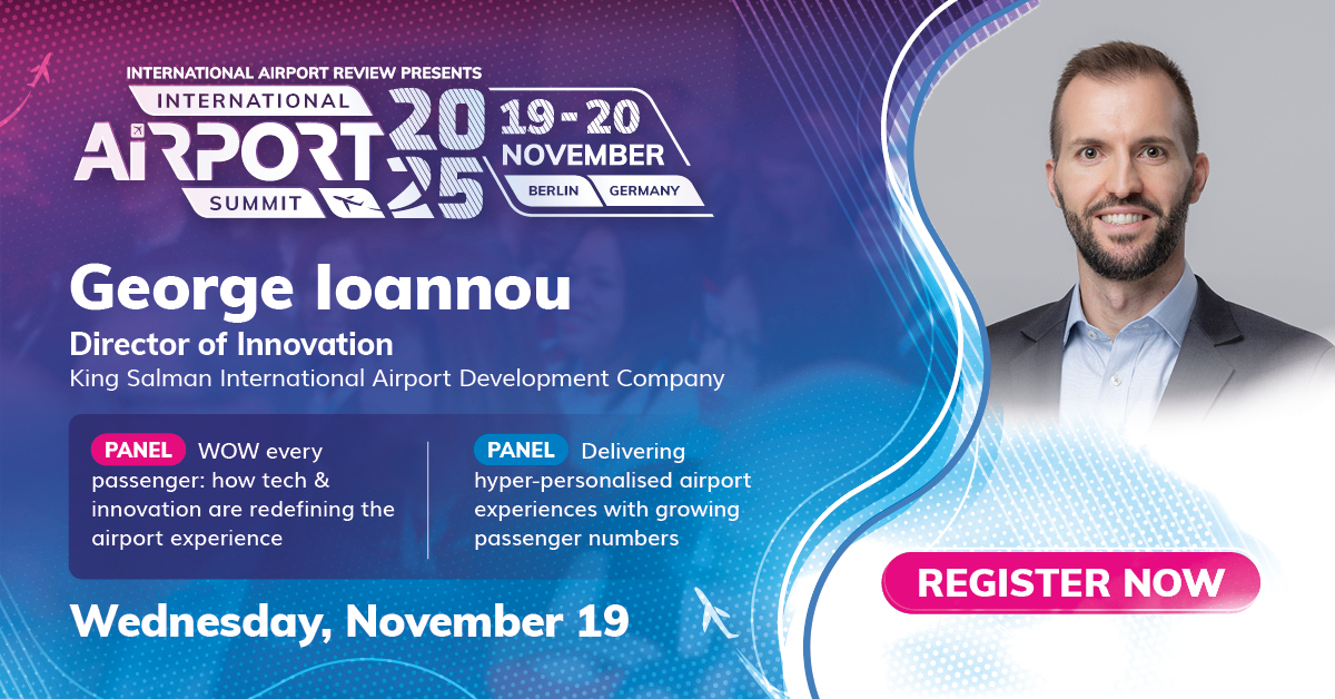 international airport summit passenger experience george ioannou