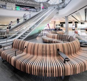 Green Furniture Concept at Manchester Airport