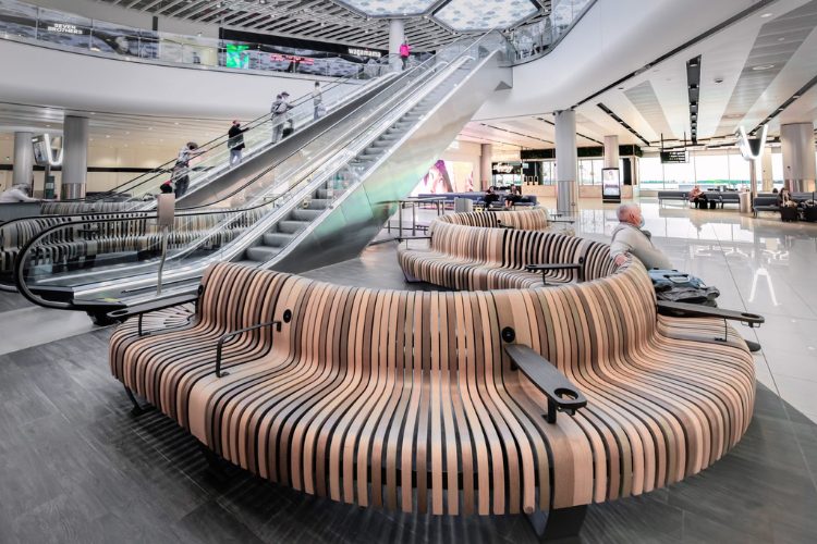 Green Furniture Concept at Manchester Airport