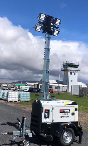 Highlands and Islands Airports lighting