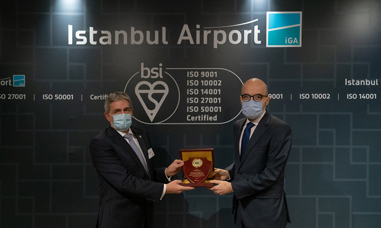 Istanbul Airport successfully completes five BSI certification audits