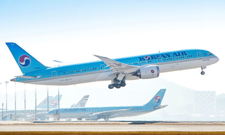 Korean Air collaborates with SK Energy koreto use carbon-neutral jet fuel
