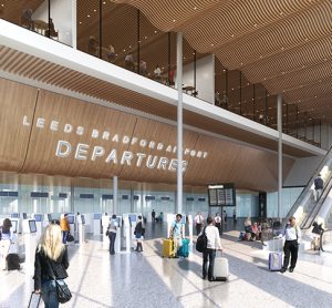 CGI images of replacement terminal released by Leeds Bradford Airport