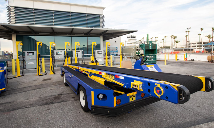 Long Beach Airport introduces electric ground support equipment