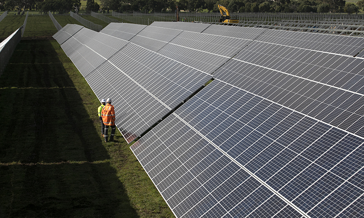 Melbourne solar farm