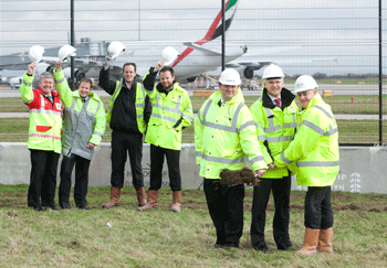 Ground broken in preparation for Manchester Airport’s new ATC tower