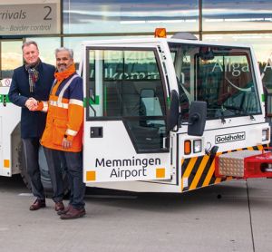 Memmingen Airport introduces zero-emission aircraft tow tractor