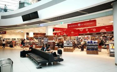 Budapest Airport's shop for Hungarian products