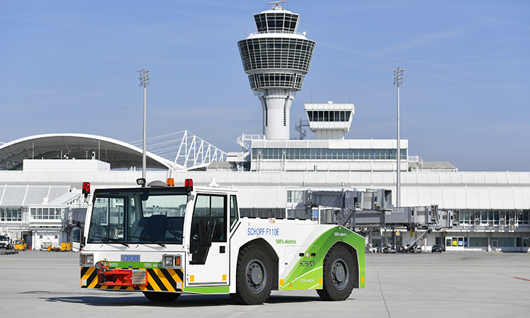 Munich Airport electric vehicle