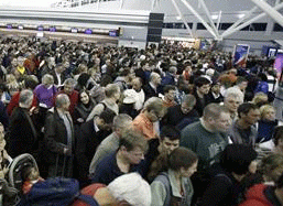 Passengers at John F. Kennedy International