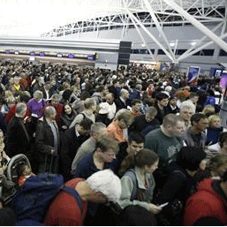 Passengers at John F. Kennedy International