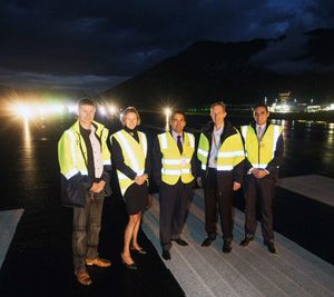 Queenstown Airport unveils new runway lights