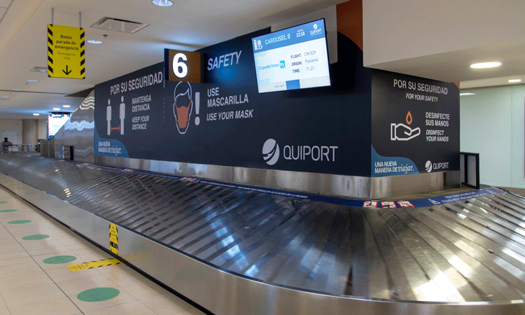 Quito Airport renews its passenger health and safety accreditations