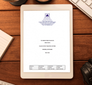 Whitepaper: Fluorine Free Foam (F3) Fire Tests