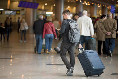 Real-time Wait Times at Airport Processes Reduces Passenger Frustration