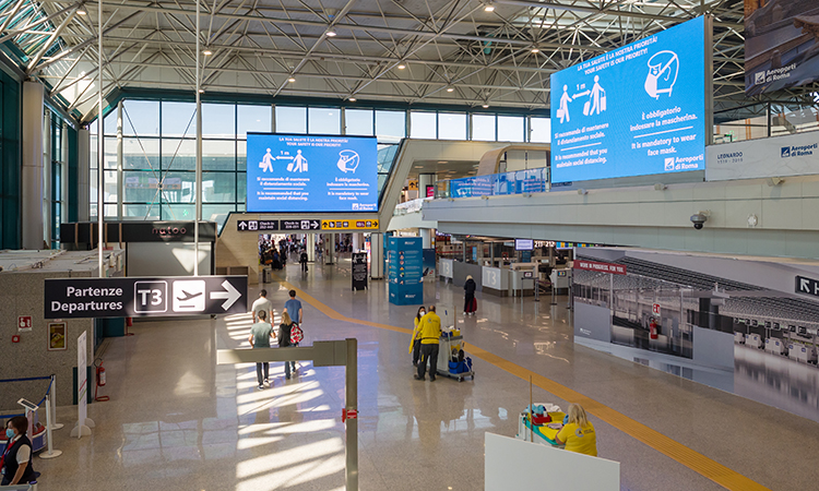 Rome-Fiumicino and Rome-Ciampino become first airports to complete ACI airport health audit