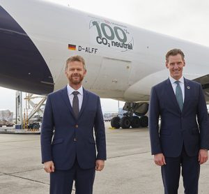 DB Schenker and Lufthansa Cargo operate first SAF-fuelled cargo flight