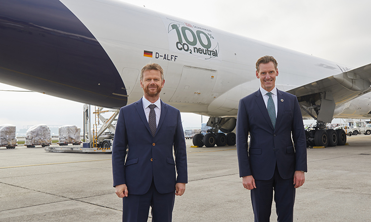 DB Schenker and Lufthansa Cargo operate first SAF-fuelled cargo flight