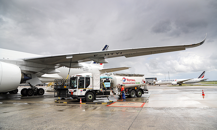 First flight fuelled by SAF produced in France takes off from CDG Airport