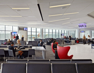 San Francisco International Airport Terminal 2 Gate Lounge