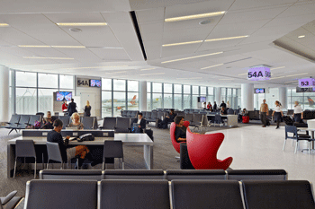 San Francisco International Airport Terminal 2 Gate Lounge