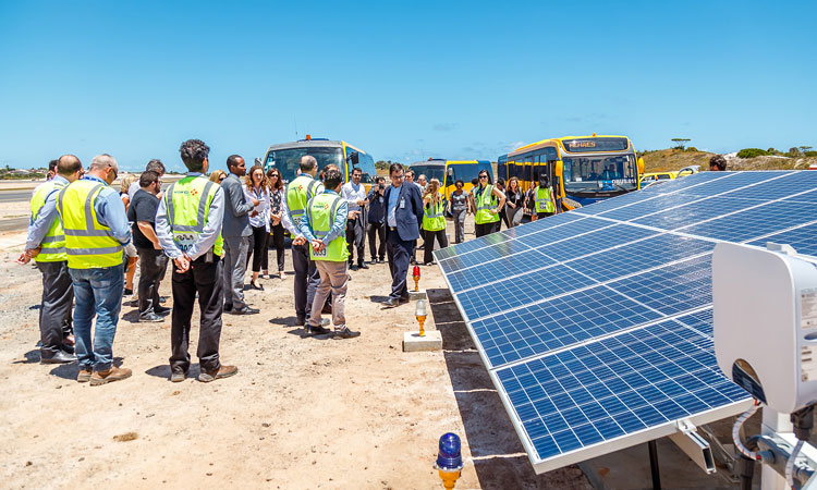 Installation of solar power plant underway at Salvador Airport