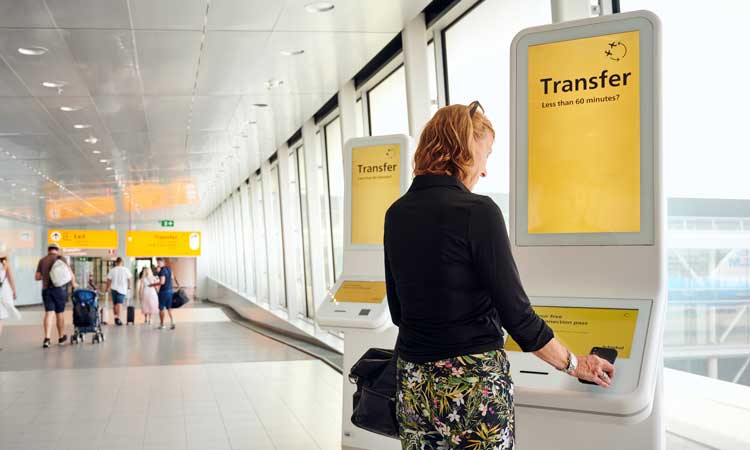 Amsterdam Airport Schiphol introduces faster passenger connection service