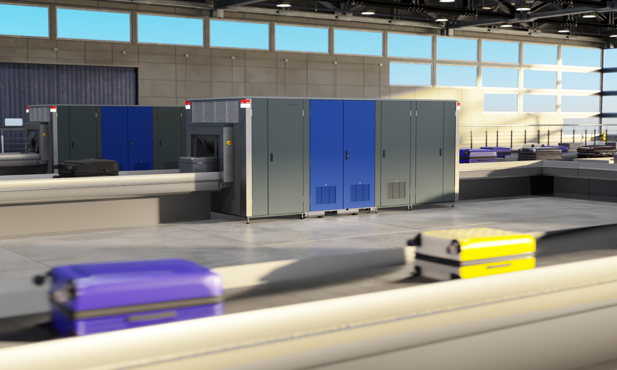 Next generation hold baggage and air cargo screening to balance efficiency, compliance and sustainability