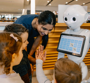Robots roving Christchurch Airport