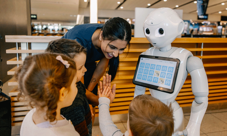 Robots roving Christchurch Airport