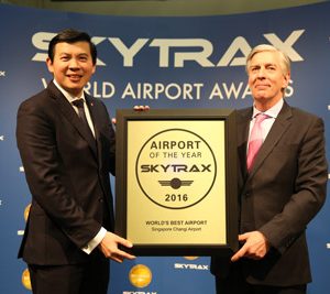 Singapore Changi Airport receives top accolade