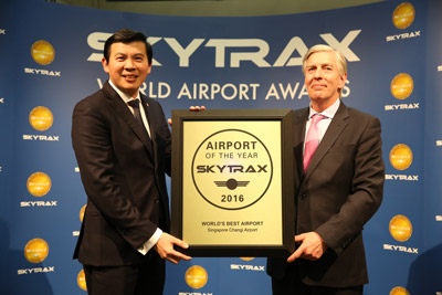 Singapore Changi Airport receives top accolade