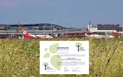 Hamburg Airport acts as a powerful economic force by not only making a decisive contribution to the successful economic development of northern Germany, but also underlines its responsibility as a modern, environmentally conscious company, well beyond the legal requirements. For International Airport Review, Axel Schmidt and Volker Budde-Steinacker from Hamburg Airport’s Environmental Protection Centre, explains that a number of ‘environmental’ projects have been developed and established at the airport.
