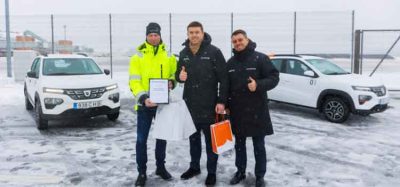 Three electric cars for employees who perform the tasks required for aircraft servicing, have arrived at Tallinn Airport.