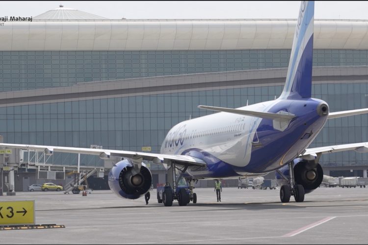 Taxiway Mumbai Airport