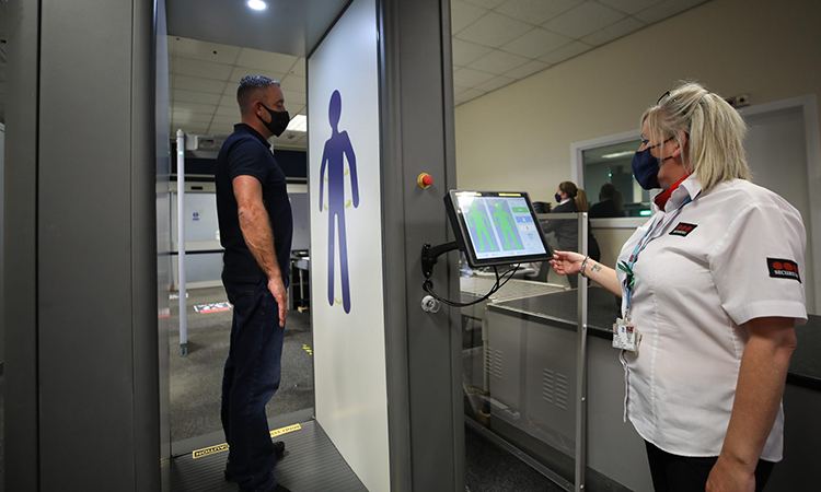 Teesside Airport installs new body and baggage scanners