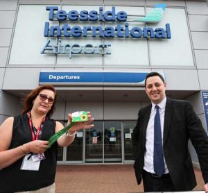 Teesside International Airport joins Hidden Disability Sunflower scheme