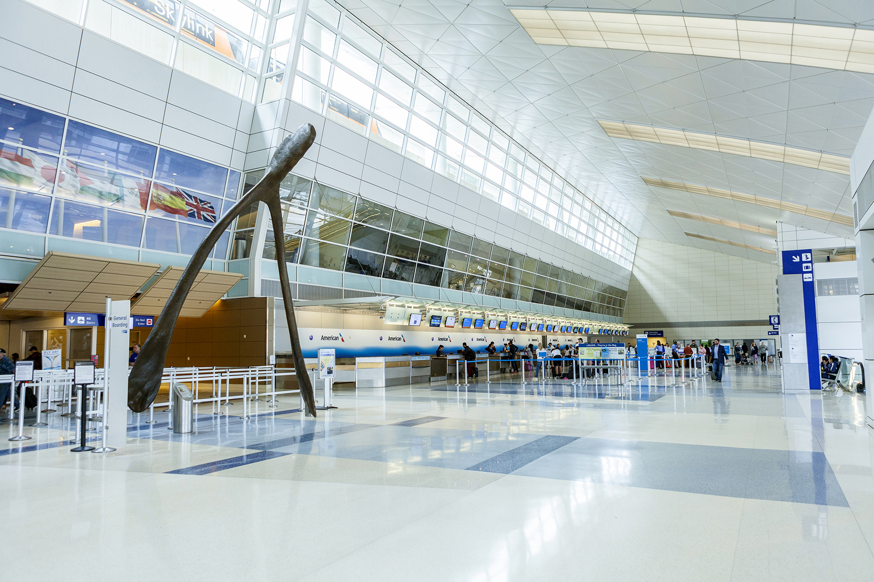 DFW Terminal Wishbone 