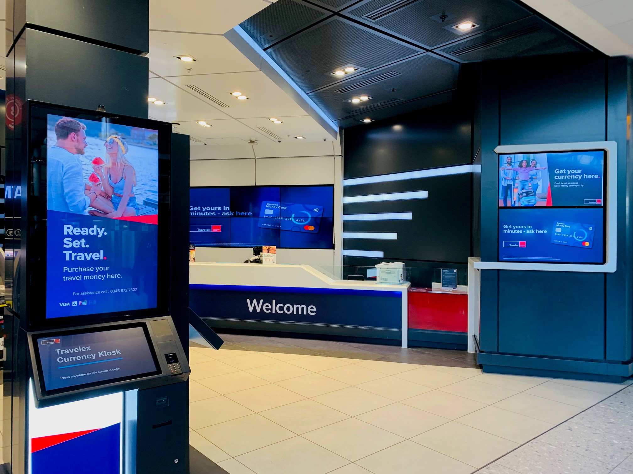 Travelex KIOSK at Heathrow